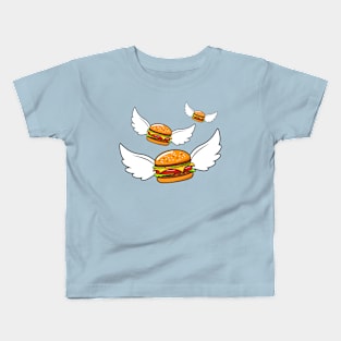 Flying Burgers Kids T-Shirt